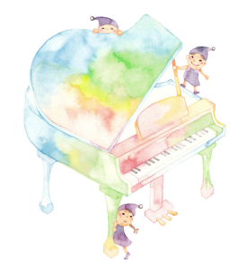 ピアノ　イラスト